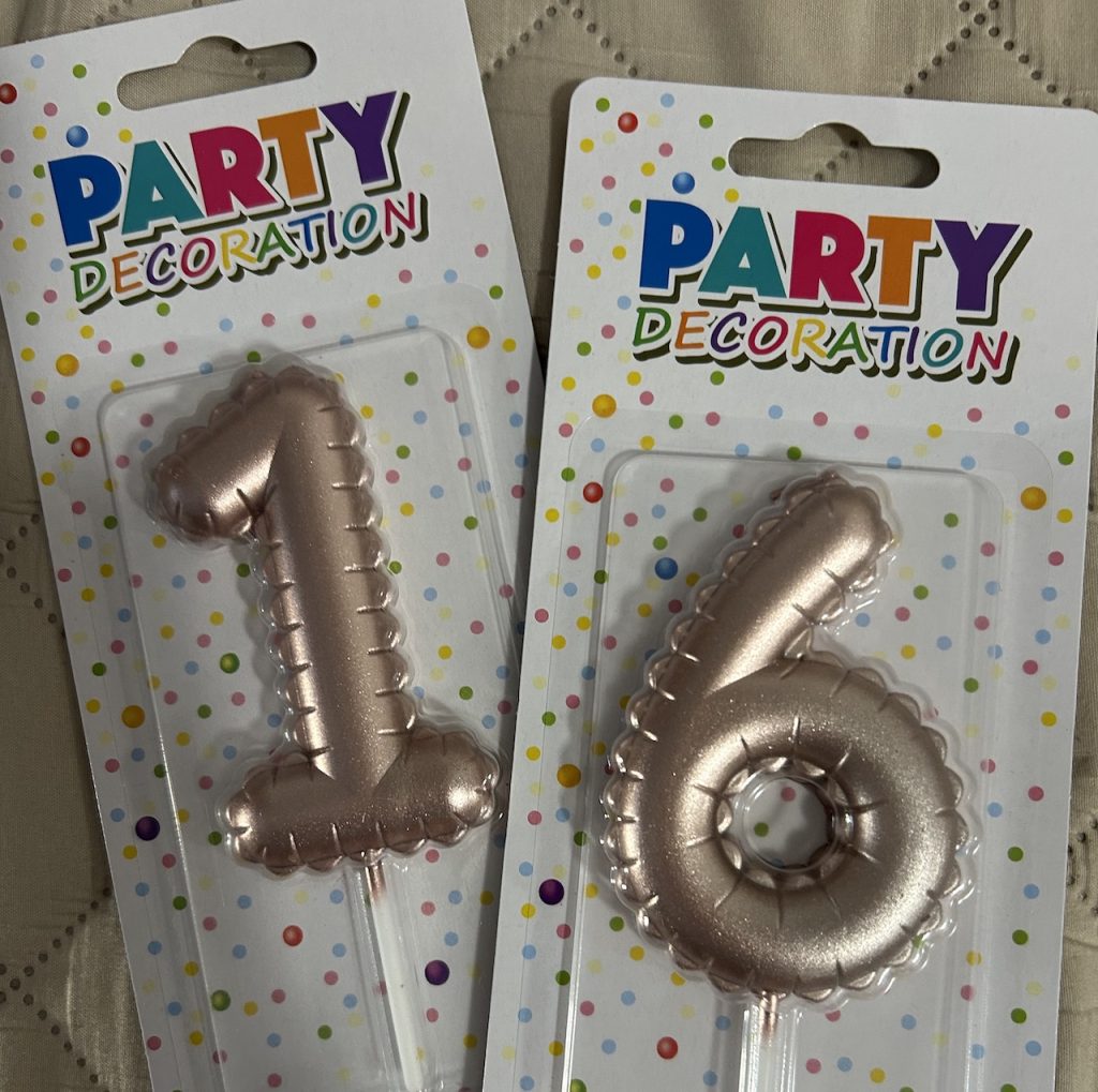 Numeri 6 1 candeline