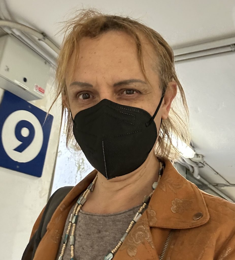 BiancaIndossaMascherina