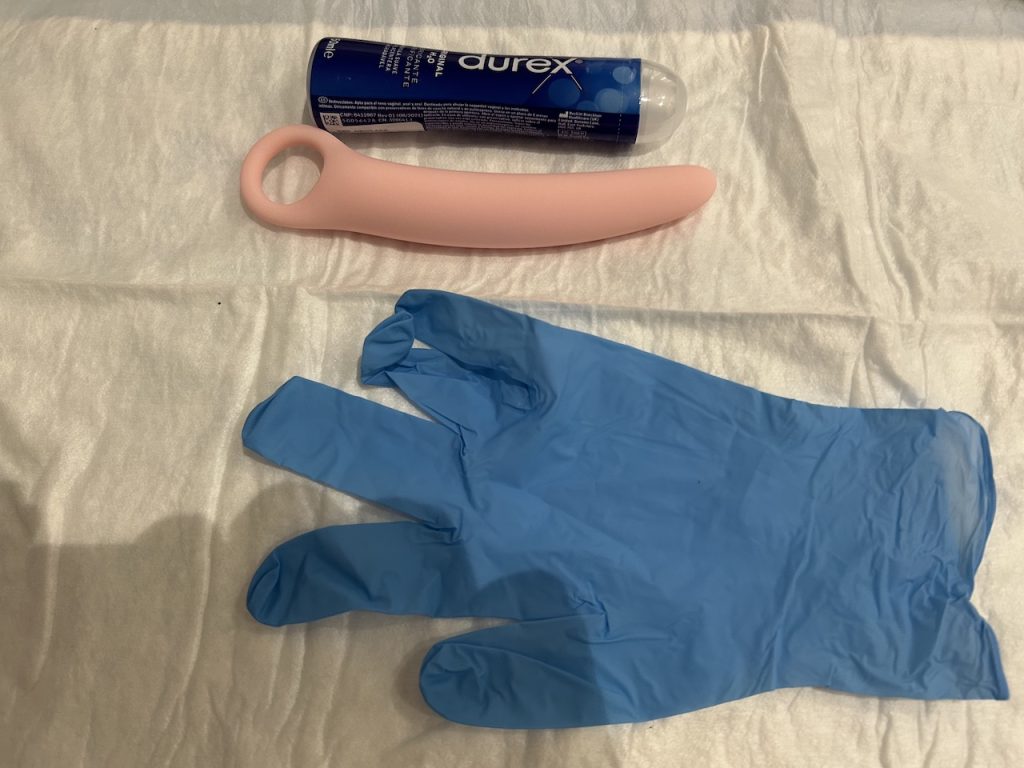 Dilatatore guanto gel