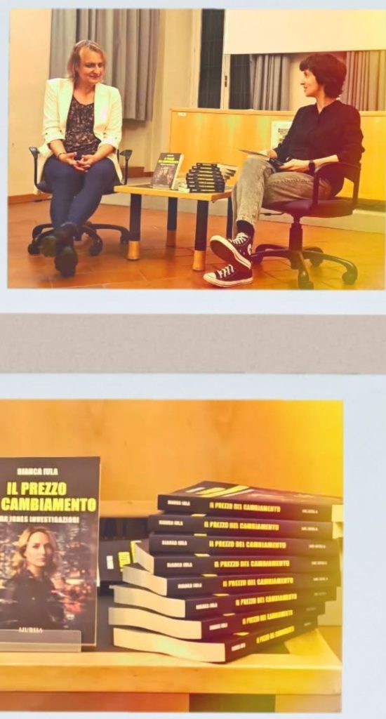 Bianca intervistata biblioteca