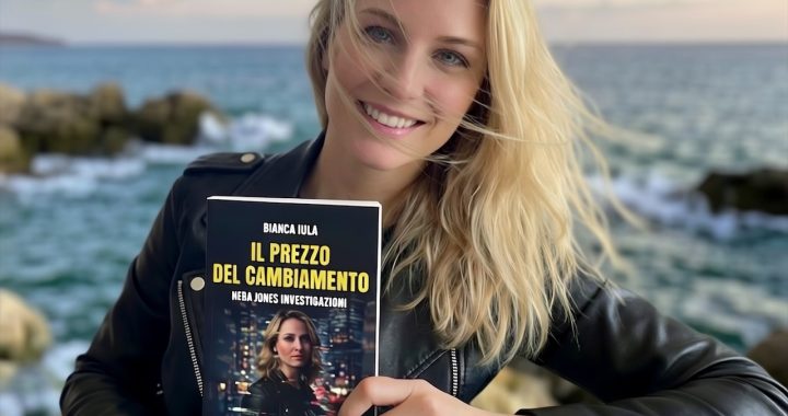 NeraConLibroSpiaggiaVento cover