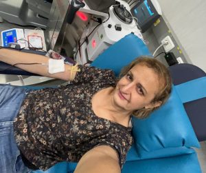 Bianca donazioneAVIS incorso