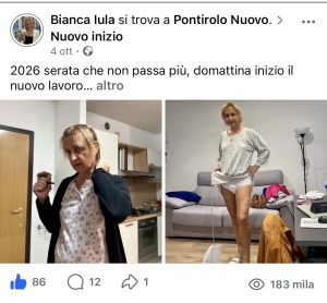 Instagram stats cambio lavoro
